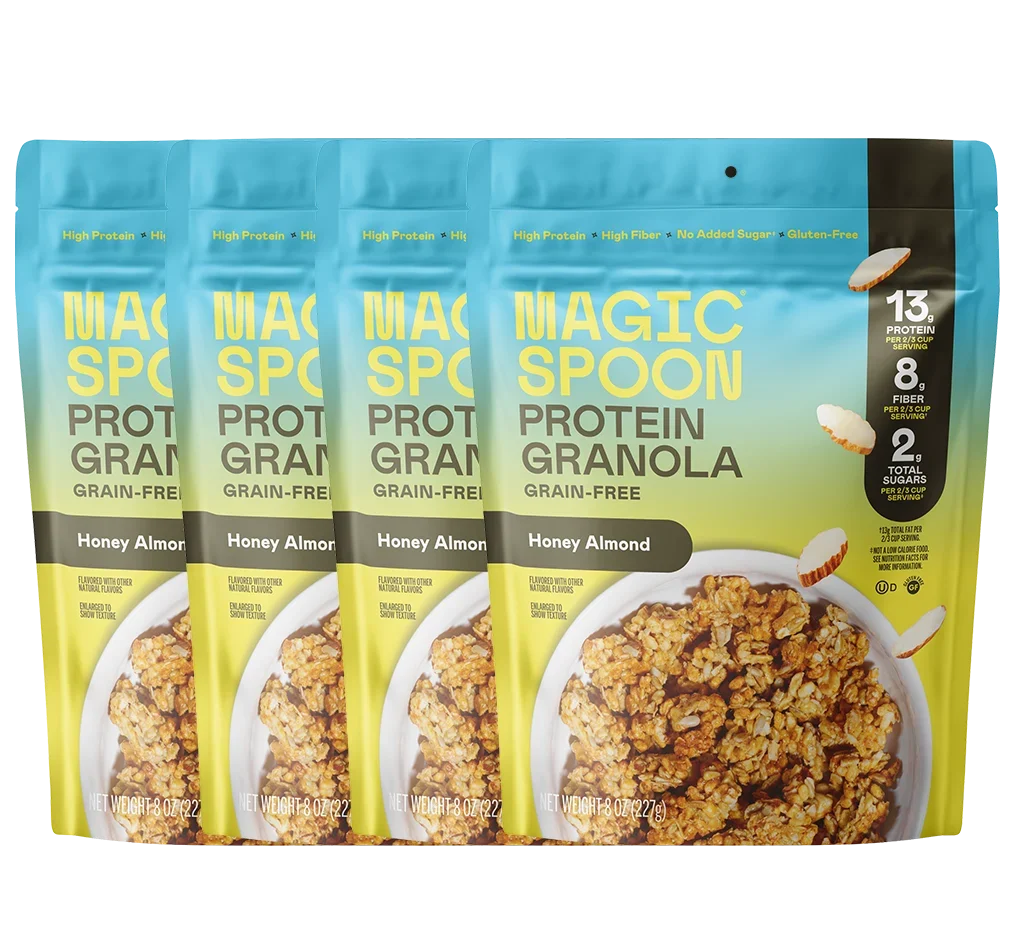 Honey Almond - 4 Bags of Granola (FAIRE)